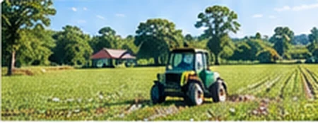 Agriculture et tracteur